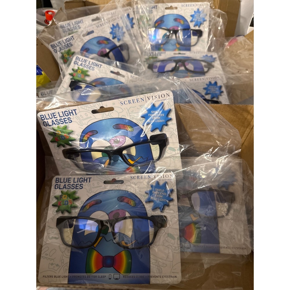 Kids Blue Light Glasses Screen Vision Bulk Lot of 11 New